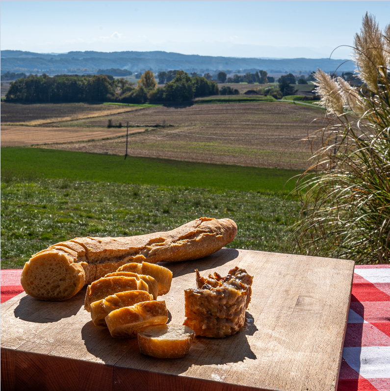 Pâté de chapon au foie de canard