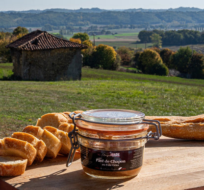 Pâté de chapon au foie de canard